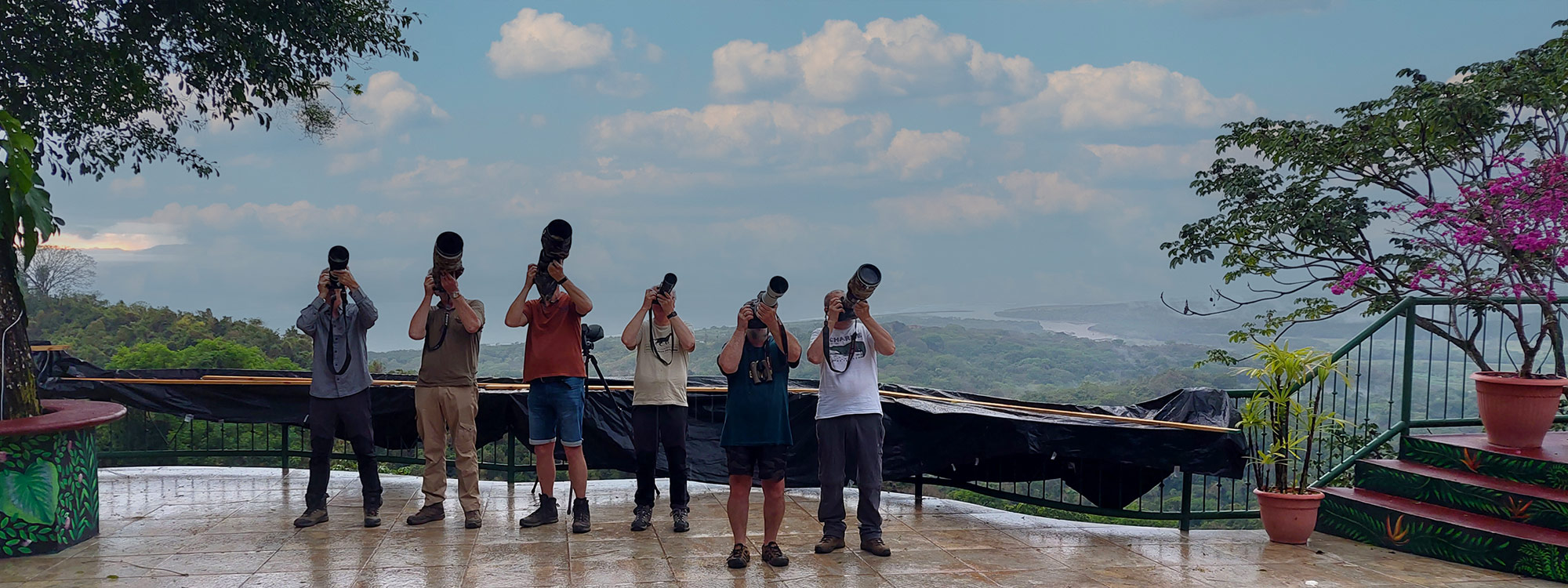 photographers at Parque Nacional Carara Costa Rica